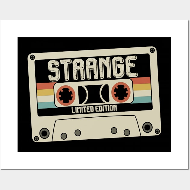 Strange - Limited Edition - Vintage Style Wall Art by Debbie Art